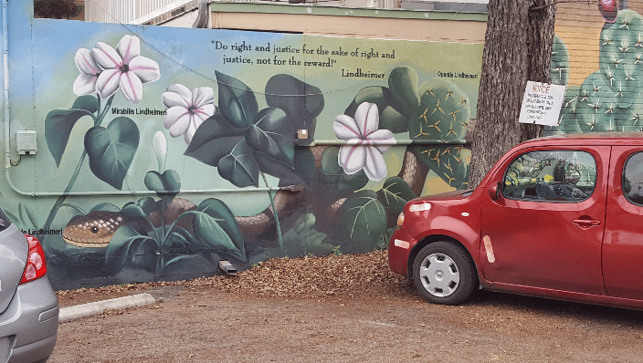 Favorite Quote-Lindheimer Mural - Niederland TX